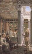 Alma-Tadema, Sir Lawrence A Juggler (mk23) oil on canvas